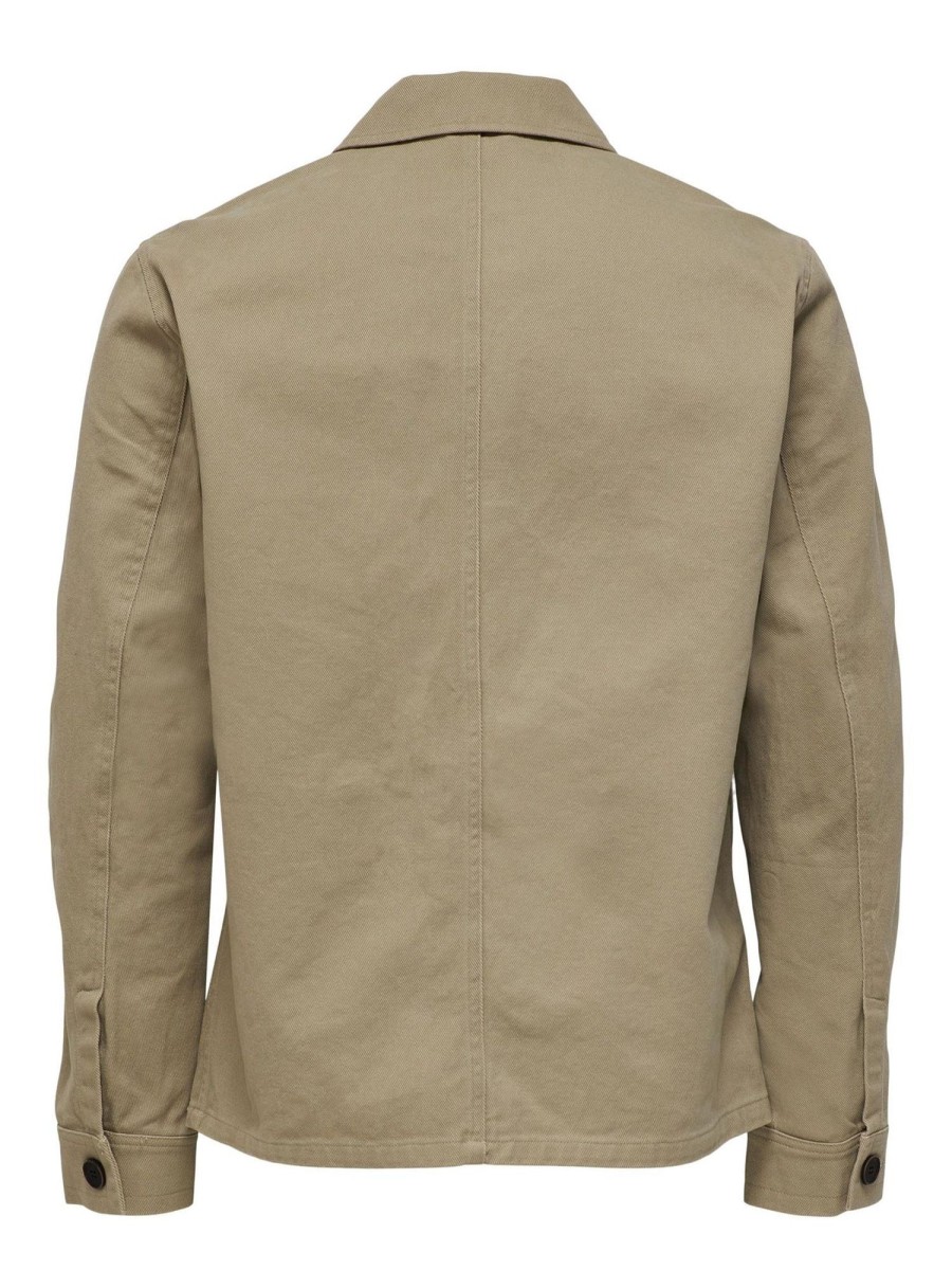 Herre Only u0026 Sons Jakker & Frakker | Jax Casual Jakke - Beige