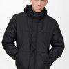 Herre Only u0026 Sons Jakker & Frakker | Orion Quilted Jacket - Sort