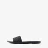 Dame PIECES Sko | Pernille Quiltet Sandal - Sort