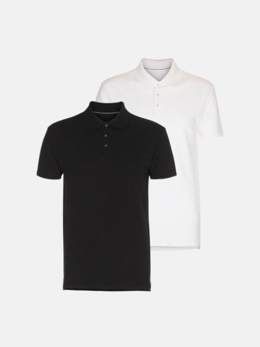 Herre TeeShoppen Poloshirts | Muscle Polo - Pakketilbud (2 Stk.)