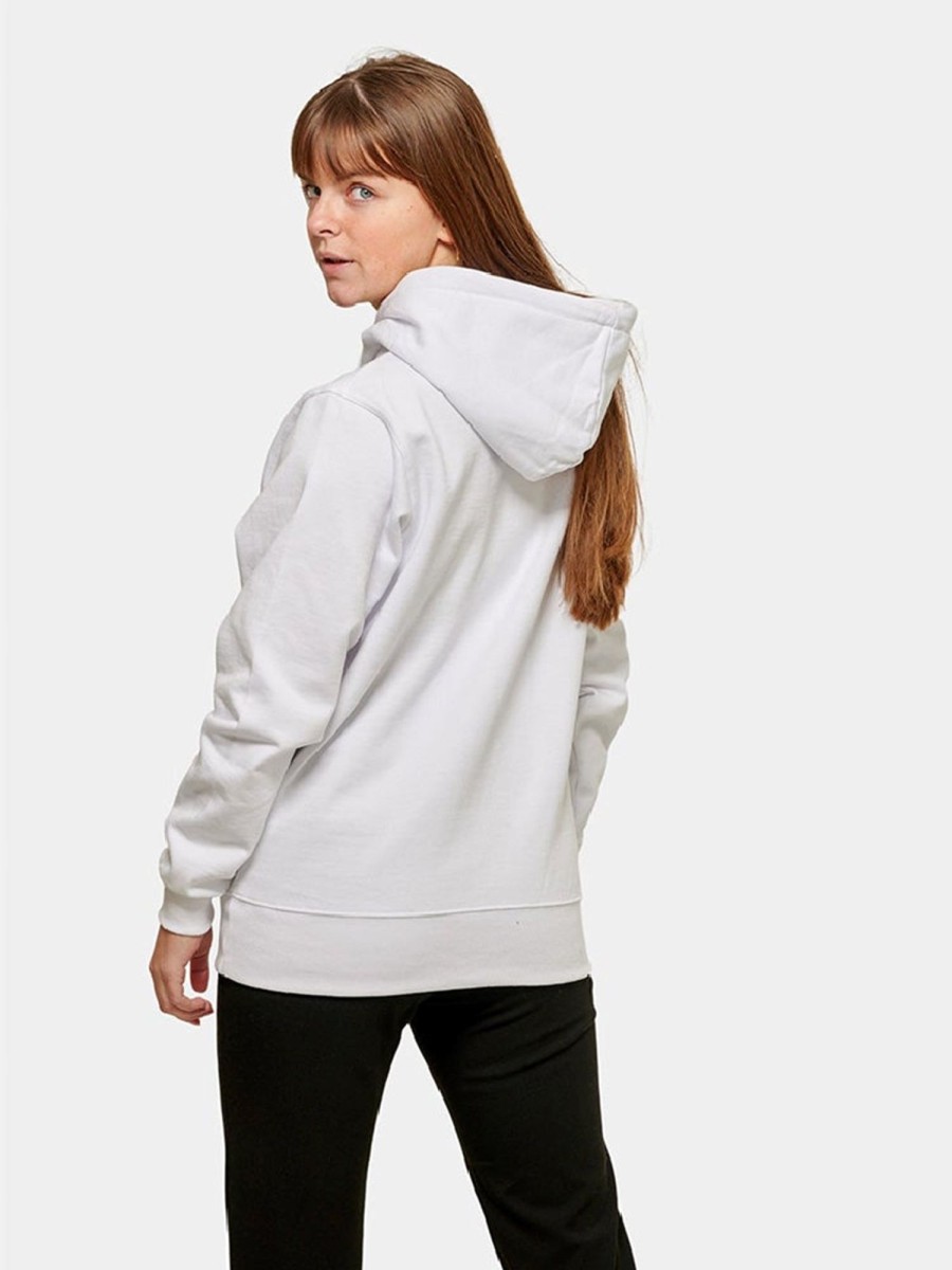 Dame TeeShoppen Trojer | Oversized Hoodie - Hvid