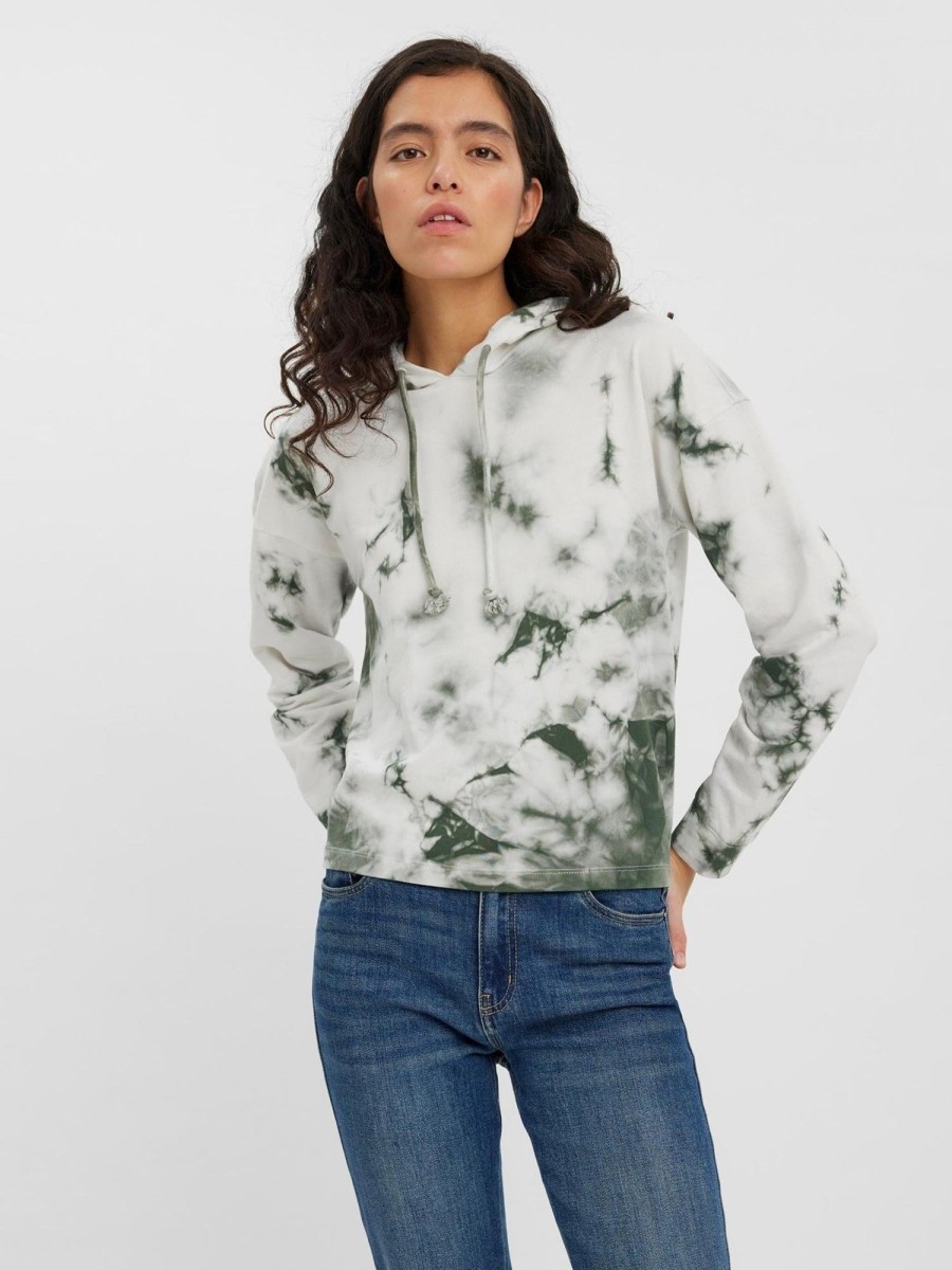 Dame Vero Moda Trojer | Falkon Sweat Hoodies - Laurel Wreath