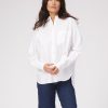 Dame TeeShoppen Skjorter & Bluser | Relaxed Shirt - Hvid