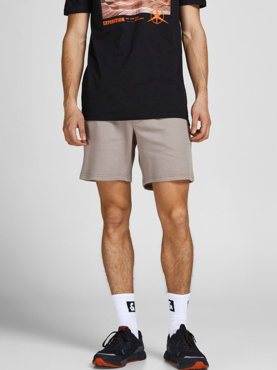 Herre Jack u0026 Jones Shorts | Star Sweat Shorts - Fungi