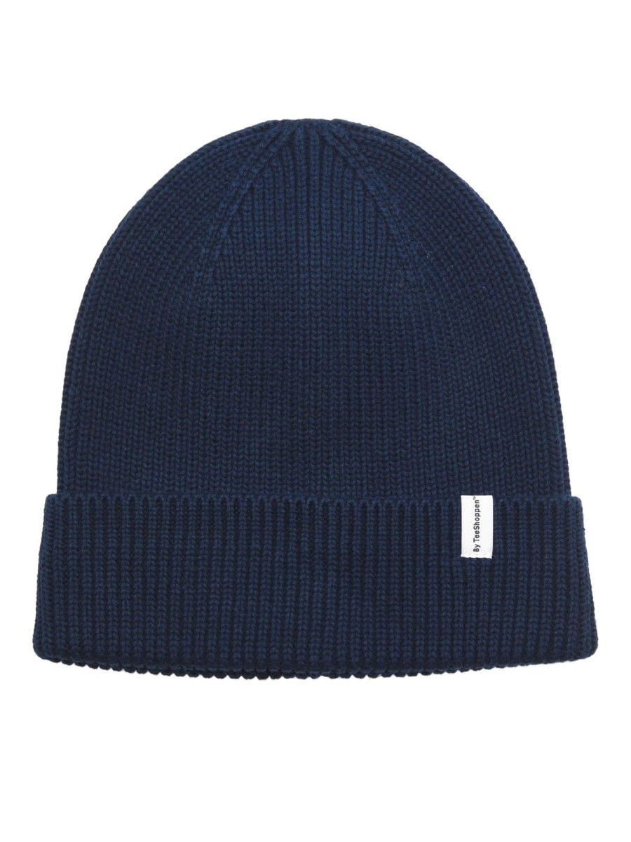 Herre TeeShoppen Caps & Hatte | Basic Beanie - Navy