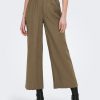 Dame ONLY Bukser | Tokyo Linen Pants - Cub