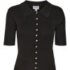 Dame Vero Moda Strik | Fernanda Strikket Top - Sort