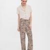 Dame Vero Moda Bukser | Easy Wide Pants - White Pepper