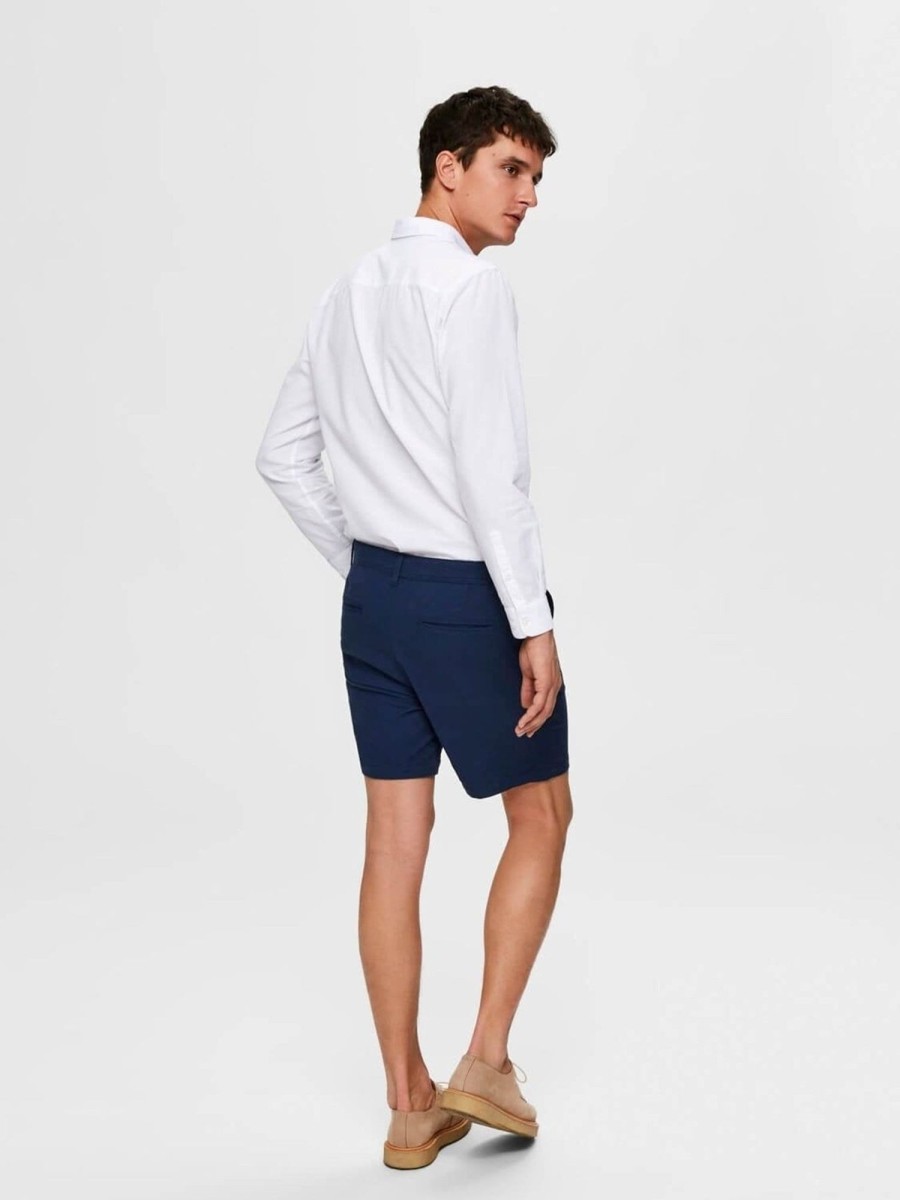 Herre Selected Homme Shorts | Storm Flex Shorts - Bla