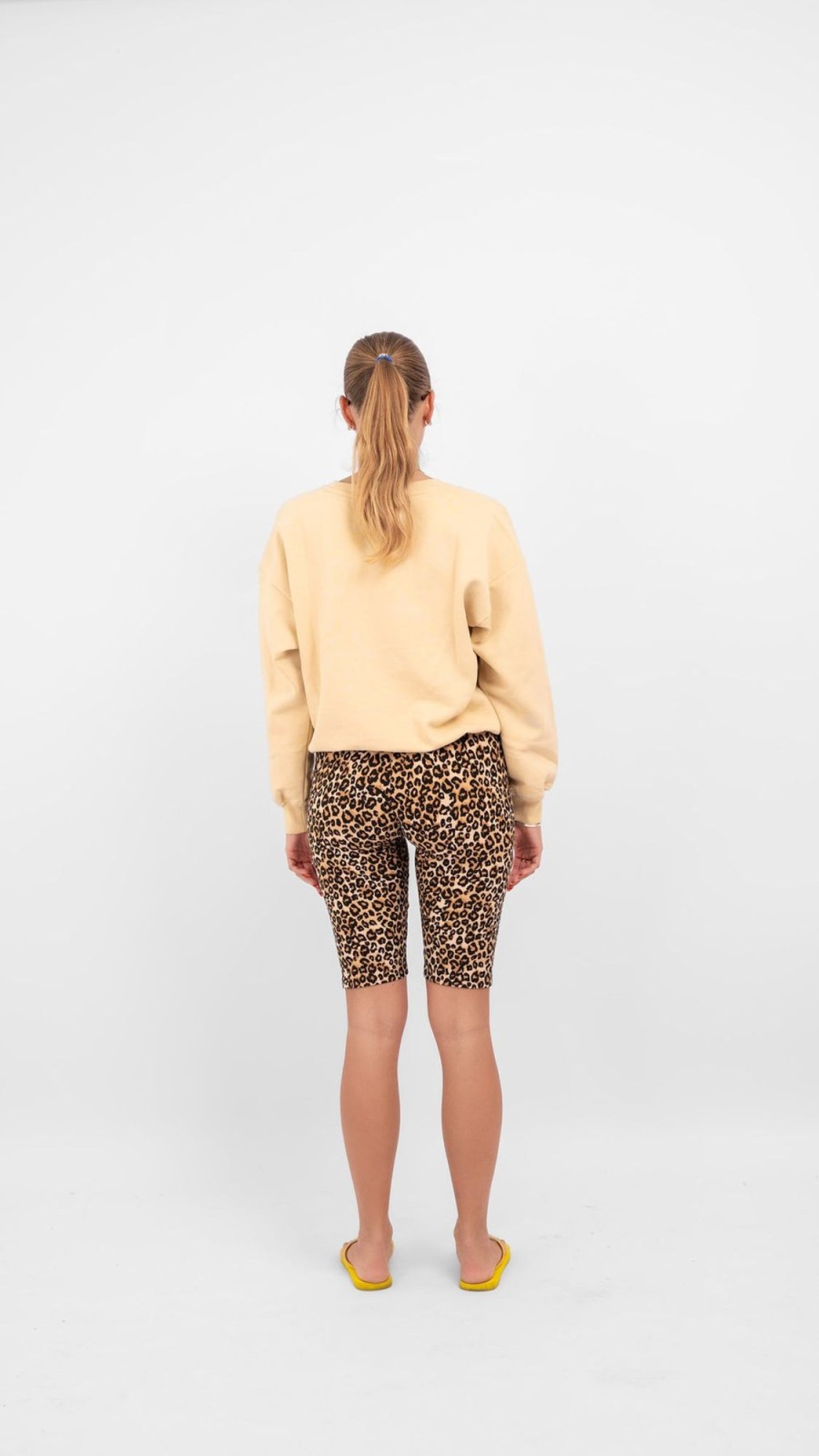 Dame Liberté Shorts | Alma Cykel Shorts - Leopard