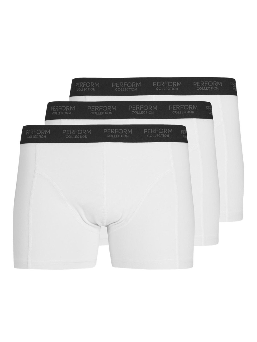 Herre TeeShoppen Undertoj & Stromper | De Originale Performance Trunks 3-Pak - Hvid