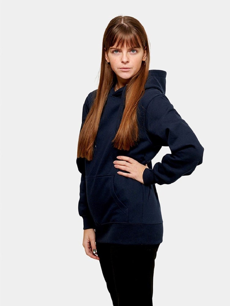 Dame TeeShoppen Trojer | Oversized Hoodie - Navy