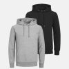 Herre TeeShoppen Trojer | Basic Hoodie Sweat - Pakketilbud (2 Stk.)