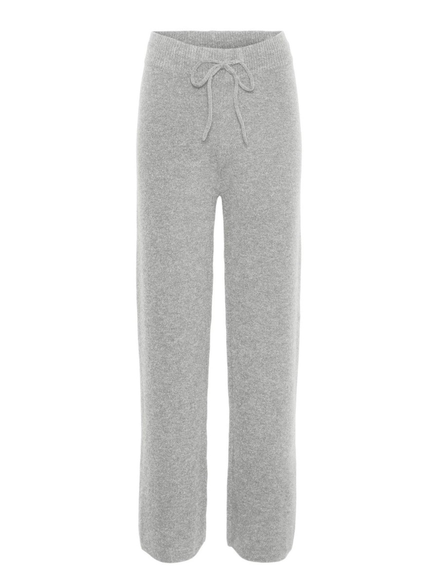 Dame Vero Moda Bukser | Ragnhild Pants - Lysegra