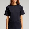 Dame TeeShoppen T-Shirts & Toppe | Oversized T-Shirt - Navy