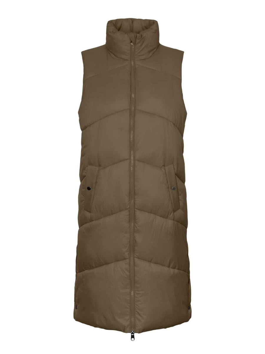 Dame Vero Moda Jakker & Frakker | Uppsala Waistcoat - Capers