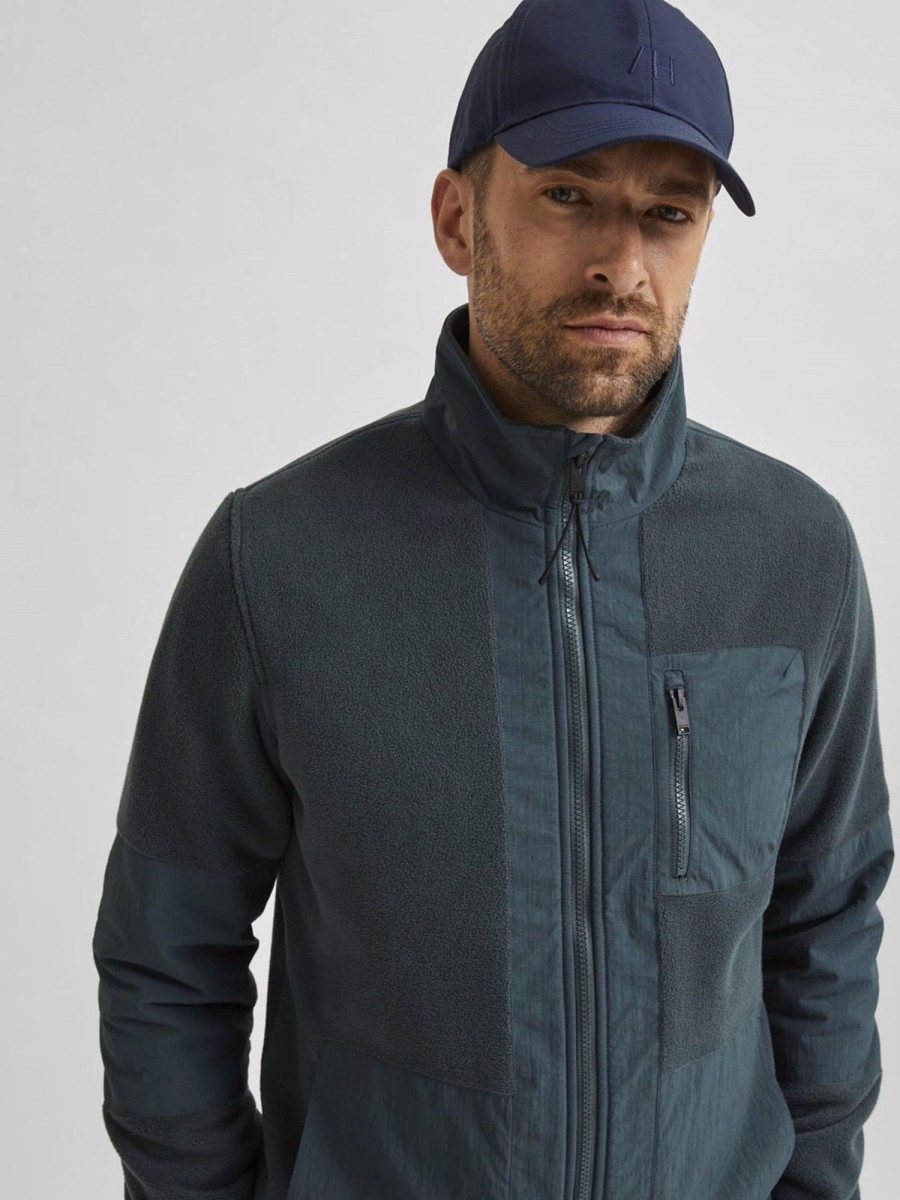 Herre Selected Homme Jakker & Frakker | Nohr Fleece Jacket - Urban Chic