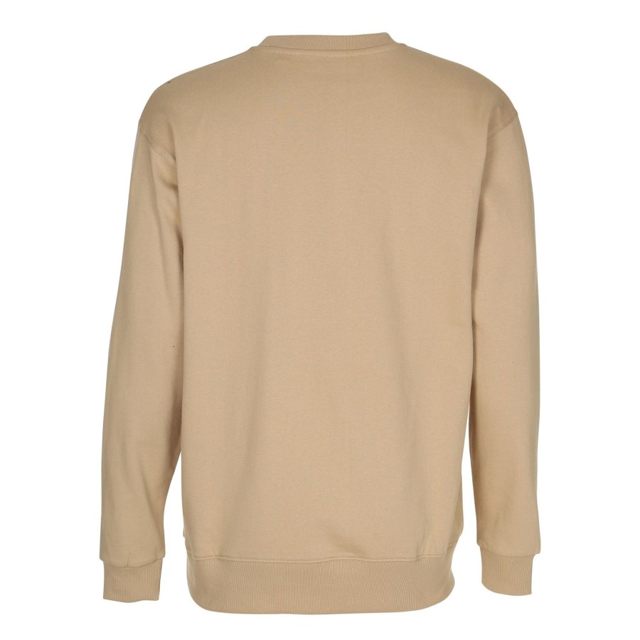 Dame TeeShoppen Trojer | Basic Crewneck - Sand (Dame)