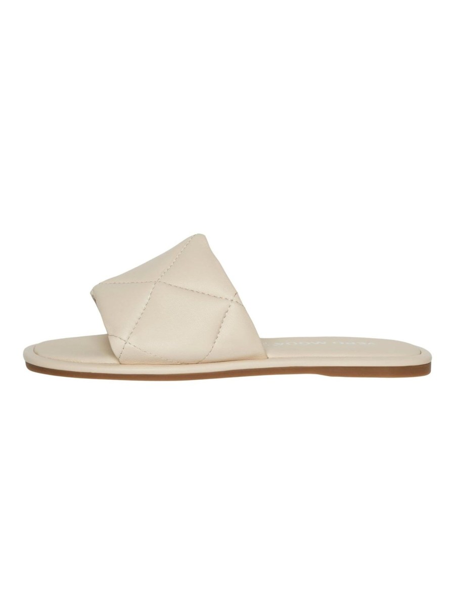 Dame Vero Moda Sko | Nia Laeder Sandal - Birch